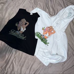 Toker Girl tops size small